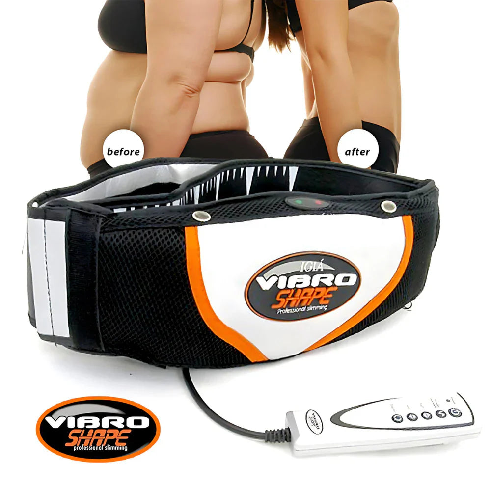 Vibro Shape Slimming Belt - Fat Burning Waist Belt For Weight Loss