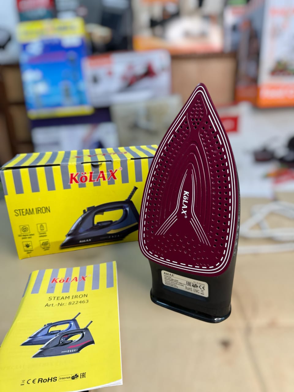 Original Kolax Germany heavy duty steam iron