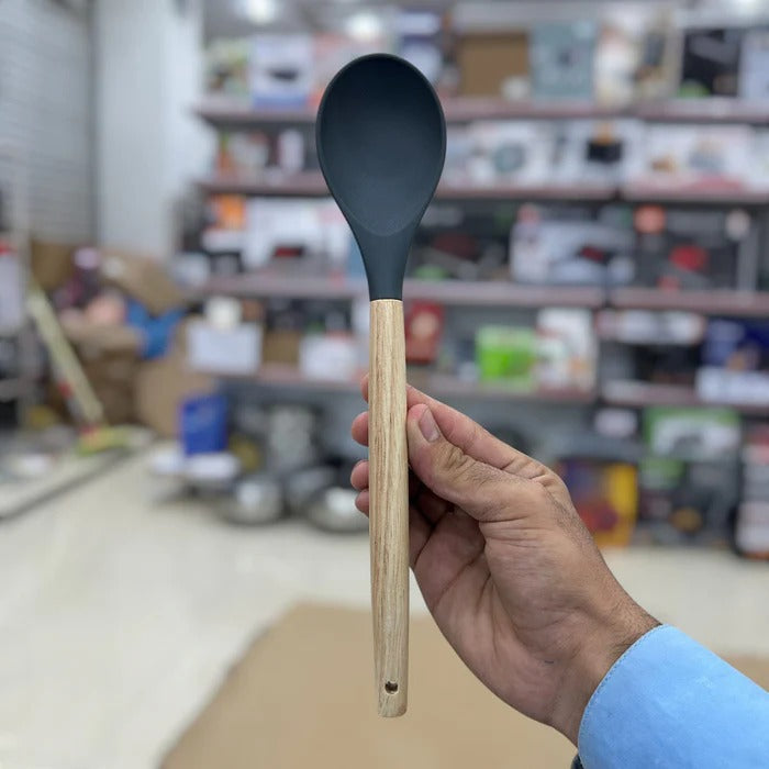 Uakeen 12pcs Silicone Kitchen Spoon Set VK-76